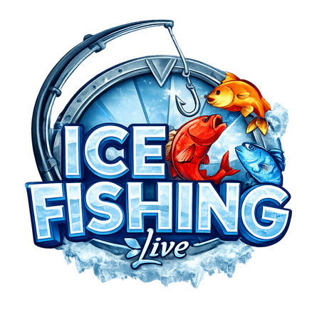 Ice Fishing slot a tema invernale con funzioni bonus e premi in denaro